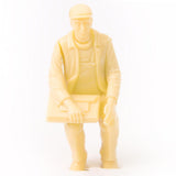 Maxbell 40pcs Painted + Unpainted Model Train Passenger People Figures Scale 1:25