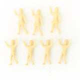 Maxbell 40pcs Painted + Unpainted Model Train Passenger People Figures Scale 1:25