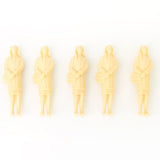 Maxbell 40pcs Painted + Unpainted Model Train Passenger People Figures Scale 1:25
