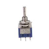 Maxbell 2x Blue Toggle Switch Double Pole Double Throw ON-OFF-ON Guitar Amp 3 Way