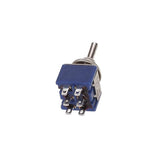 Maxbell 2x Blue Toggle Switch Double Pole Double Throw ON-OFF-ON Guitar Amp 3 Way