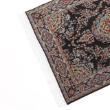 Maxbell Black Miniatures Dollhouse Carpet Furniture Doll House Rug