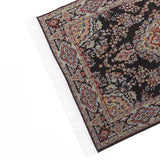 Maxbell Black Miniatures Dollhouse Carpet Furniture Doll House Rug