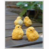 Maxbell 7pcs Artificial Realistic Chicken Figure Outdoor Garden Home Decoration