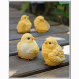 Maxbell 7pcs Artificial Realistic Chicken Figure Outdoor Garden Home Decoration