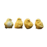 Maxbell 7pcs Artificial Realistic Chicken Figure Outdoor Garden Home Decoration