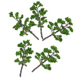 Maxbell 5pcs Scale 1:75 12cm Train Layout Set Model Trees Green - Aladdin Shoppers