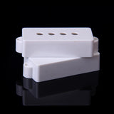 Maxbell 2 Pickup Covers 28.5MM Space plastic 4-string for Electric P Bass+2 Pickup Cover