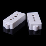 Maxbell 2 Pickup Covers 28.5MM Space plastic 4-string for Electric P Bass+2 Pickup Cover