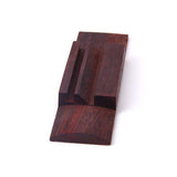 Maxbell 110mm Rosewood Bridge + ABS Ivory Nut and Saddle Slotted Set for Ukulele