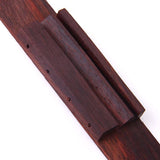 Maxbell 110mm Rosewood Bridge + ABS Ivory Nut and Saddle Slotted Set for Ukulele