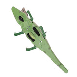 Maxbell Wind Up Tin Toy Jump Frog & Crocodile clockwork toy vintage retro Clockwork gift