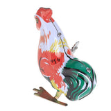 Maxbell Wind Up Clockwork Tin Toys Jumping Frog, Pecking Bird & Cock Rooster Retro Gifts