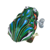 Maxbell 3pcs Wind Up Tin Toy Clockwork Jumping Frog rabbit pecking bird vintage gift