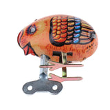 Maxbell Retro Wind Up Pecking Chick +Bird Clockwork Tin Toy Adult Collectable Favor Gift