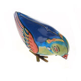 Maxbell 3 Collectiable Vintage WIND UP Pecking Feeding Chicken & Bird Tin Toy Clockwork