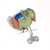 Maxbell 3 Collectiable Vintage WIND UP Pecking Feeding Chicken & Bird Tin Toy Clockwork