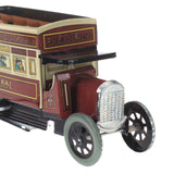 Maxbell Maxbell Tin Wind-up Double-decker General Omnibus Collectibles Toy