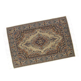 Maxbell 1:12 Dollhouse Carpet Miniature Fashion Doll Woven Carpet 24.2 x 15cm