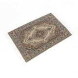 Maxbell 1:12 Dollhouse Carpet Miniature Fashion Doll Woven Carpet 24.2 x 15cm