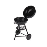 Maxbell Dollhouse Miniature Picnic Kitchenware Barbeque BBQ Cook Roasting Oven Metal
