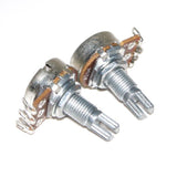 Maxbell 12Pcs A10K/20K/100K Ohms Audio Taper Potentiometer Logarithmic Pot Split Shaft