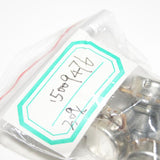 Maxbell 12Pcs A10K/20K/100K Ohms Audio Taper Potentiometer Logarithmic Pot Split Shaft