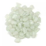 Maxbell 200 Glow in the Dark Blue Pebbles Gravel Stone Cobbles for Walkway Garden Night