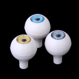 Maxbell 8 PCs Round Acrylic Doll Eyes Eyeballs Halloween Props 20mm