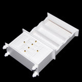 Maxbell 1/12 Dollhouse Miniature Furniture Multifunctional Wooden Cabinet Bookshelf