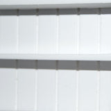 Maxbell White Mini Wooden Wall Rack w/Hooks for 1/12 Dollhouse Kitchen+Cabinet Bookshelf