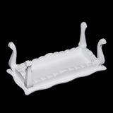 Maxbell 1/12 Dollhouse Miniatures Wooden Coffe Table End Table - White