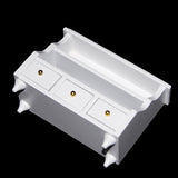 Maxbell 1:12 DOLLHOUSE Miniature Furniture Wooden SHELF drawer Cabinet & Wall Rack White