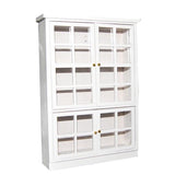 Maxbell 1/12 Dollhouse Miniature Furniture Dining Room Carbinet Display Shlef White