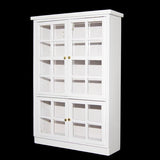 Maxbell 1/12 Dollhouse Miniature Furniture Dining Room Carbinet Display Shlef White