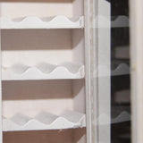 Maxbell 1/12 Dollhouse Miniatures Living Room Furniture Wooden Wine Cabinet - White