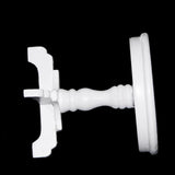 Maxbell Set 2PCs Dollhouse Birch wooden Tea Coffee Table for 1/12 Miniature Furniture