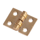 Maxbell 24 Dolls House Hardware Square hinge & screws Dollhouse miniature Furniture 1/12