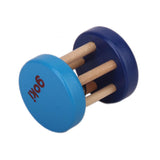 Maxbell 1pcs Wooden Rattle Bell Hand Musical Toy for Baby - Random Color