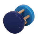 Maxbell 1pcs Wooden Rattle Bell Hand Musical Toy for Baby - Random Color