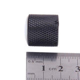 Maxbell 4pcs Volume Tone Control Knob for Electric Guitar - Black with Pearl White Top