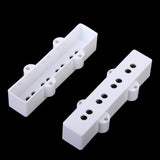 Maxbell 2 Pickup Covers 28.5MM Space plastic 4-string for Electric P Bass+2 Pickup Cover
