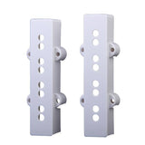 Maxbell 2 Pickup Covers 28.5MM Space plastic 4-string for Electric P Bass+2 Pickup Cover