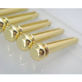 Maxbell 3L 3R Sealed Tuning Pegs Tuners Machine Heads + 6 Bridge Pin for Acoustic Guitar