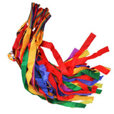 Maxbell Maxbell 12pcs Hand Held Dance Rainbow Ribbon Toys for Children