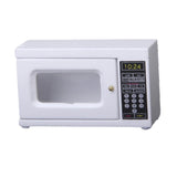 Maxbell 1/12 Dollhouse Miniature Kitchen Supplies Microwave & Bread Maker with Food