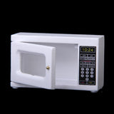 Maxbell 1/12 Dollhouse Miniature Kitchen Supplies Microwave & Bread Maker with Food
