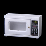 Maxbell 1/12 Dollhouse Miniature Kitchen Supplies Microwave & Bread Maker with Food