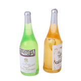Maxbell 1:12 Dolls House Miniature Bar Counter Table Stools & 6pcs Wine Whisky Drinking
