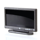 Maxbell Dolls House Miniature Wide Screen Television LCD TV & Gold Fish Bowl Tank 1:12